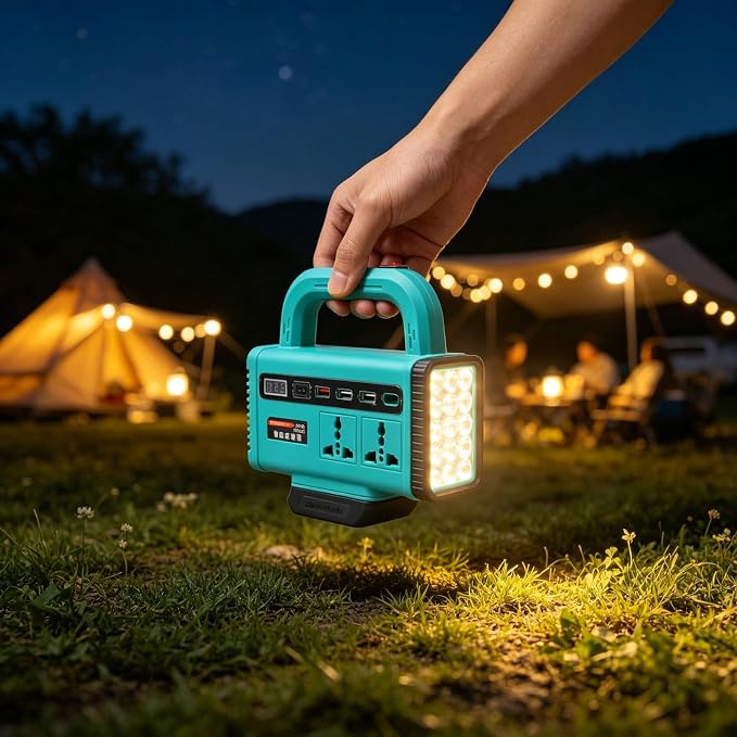 Gavery DC18V-21V to AC180V-220V Efficient Power Inverters 120W for Camping Travel and Emergencies Power Needs