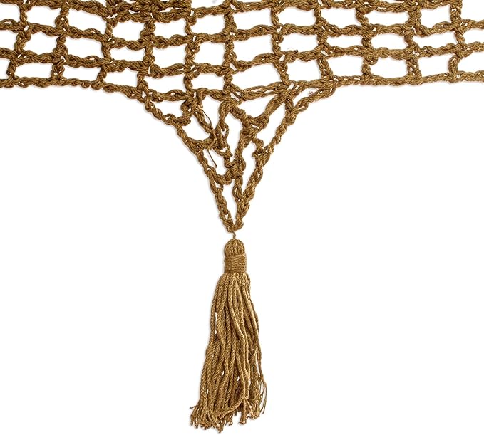 Novica Handmade Maya Memories in Olive Cotton Rope Hammock (Triple)