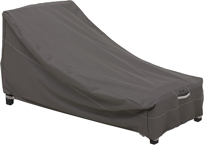 Classic Accessories Ravenna Water-Resistant 66 Inch Patio Day Chaise Lounge Cover, Patio Furniture Covers