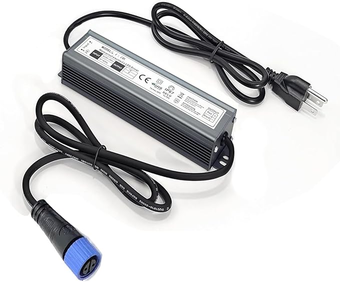 Waterproof Power Supply for Philips Hue Outdoor Lighting, 24V 60W Power Adapter, Compatible with Lily Spot, Lily XL, Calla Pathway, Impress Lights