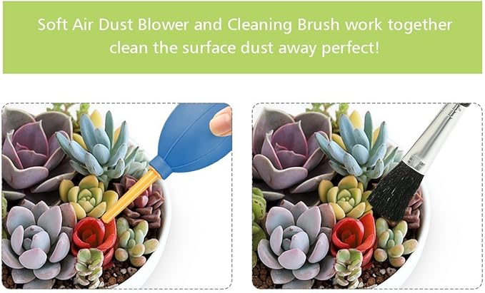 14 Pieces Succulent Plants Tools, Mini Garden Hand Tools Miniature Fairy Garden Tools Kit Bonsai Tools Planting Set with Scissors, Mini Rake, Shovel, Transplanting Tool Watering Can etc