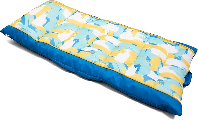 Big Joe Kona Hammock No Inflation Needed Pool Lounger with Headrest, Quick Draining Fabric, 4 feet Big