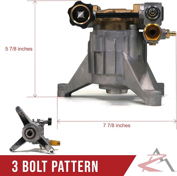 The ROP Shop |Pressure Washer Pump Assembly w/Spray Kit for Ryobi 308653035, 308653008