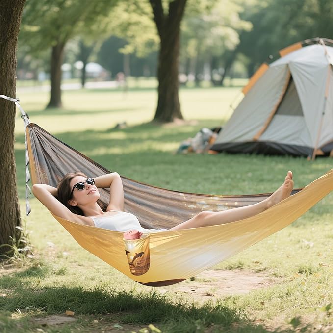 Hammocks for Outside Dolphin Camping Hammock Portable Hammocks with Tree Straps and Carry Bag Camping Accessories for Hiking Beach Outdoor