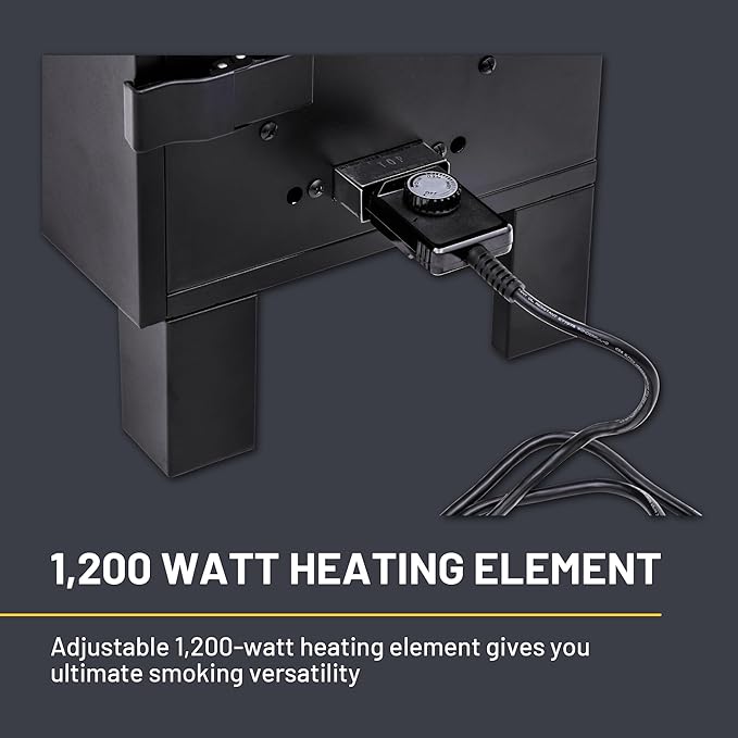 Charbroil Analog Electric Smoker, Black - 18202077