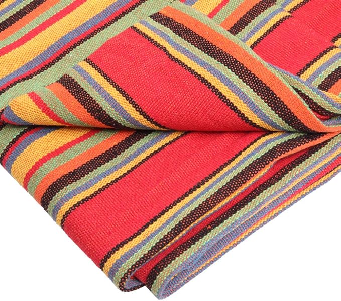 9 Ft Portable Outdoor Hammock Set with Iron Stand, Heavy Duty 2-Person, Polyester, for Backyard and Camping (Red)