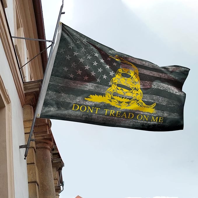 We The People Flag 1776 American Flags Dont Tread On Me 3x5 FT Polyester Banner With 2 Bass Gromments Independence Day 4th of July Flag Patriotic House Decoration (pattern-3)