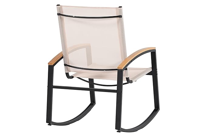 3pcs/Set Table and Chair Set Small Patio Balcony Chair with Glass Side Table Set Outdoor Conversation Apartment Chairs for Backyard, Balcony and Apartment Black As Shown One Size