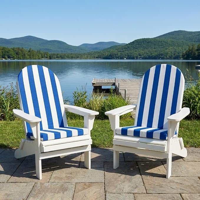 BrylaneHome Bh Outdoor Performance Adirondack Chair Cushion - Hibiscus