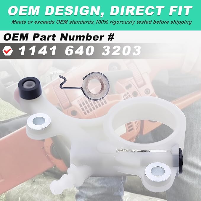 Adefol Oil Pump Oiler Worm Gear Kit for Stihl MS271 MS271C MS291 MS291C Chainsaw Replacement Parts Replace 1141 640 3203