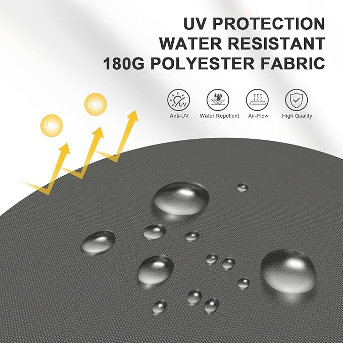 15 ft Patio Umbrella with Base, Large Rectangle Outdoor Umbrella with Matching Stand, Strap, Crank, Black