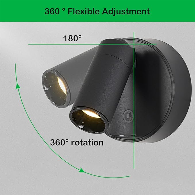 Spot Lights Indoor, Rechargeable Plant Spotlight Indoor, 360° Rotate Wireless LED Uplighting, Battery Powered Ceiling Spotlight for Artwork Painting Tree Plant Picture Lights Wall Light (Black)
