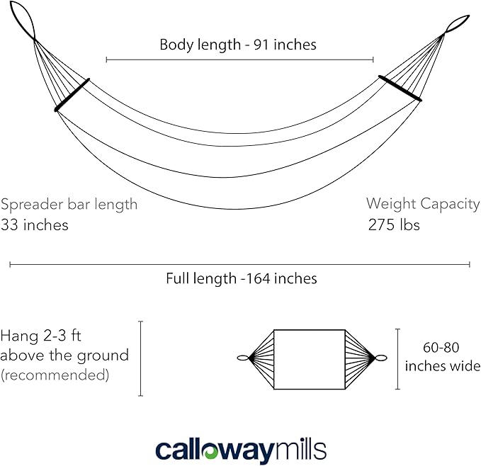 Calloway Mills Cope Rope Hammock