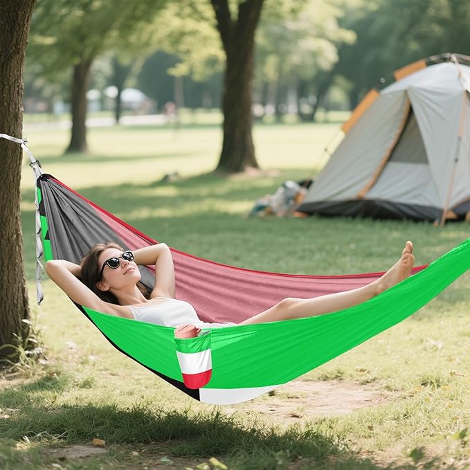 National Flag of The Republic of Korea Hammocks with Portabl Carry Bag Backyard Hammock for Indoor Outdoor Patio