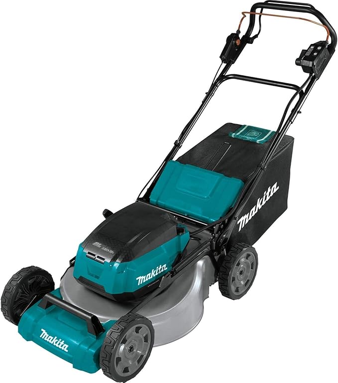 Makita XML08Z 36V (18V X2) LXT Brushless 21" Self-Propelled Commercial Lawn Mower, with BL1850B-2 18V LXT Lithium-Ion 5.0Ah Battery, 2/pk