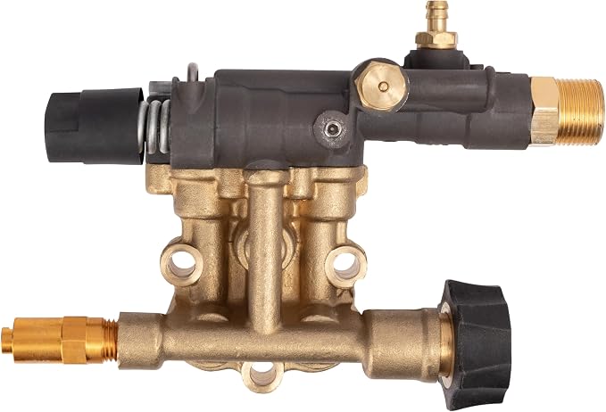 7112337 Simpson AAA OEM Horizontal Unloader Manifold Kit with Hardware for AAA Pressure Washer Pump Model Numbers: 540001 and 540002