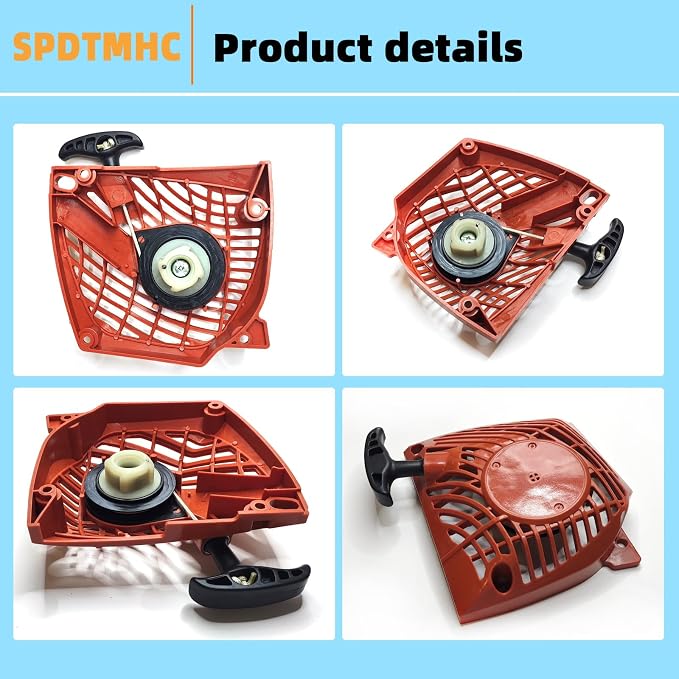 A051000982 Recoil Pull Starter Assembly Fit for Echo Shindaiwa CS370 CS400 CS370F CS400F CS420ES Chainsaw Replacement Part# A051000981 A051000980