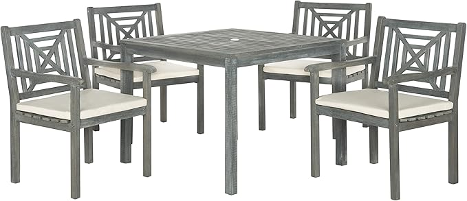 SAFAVIEH Outdoor Living Collection Del Mar 5-Piece Dining Set