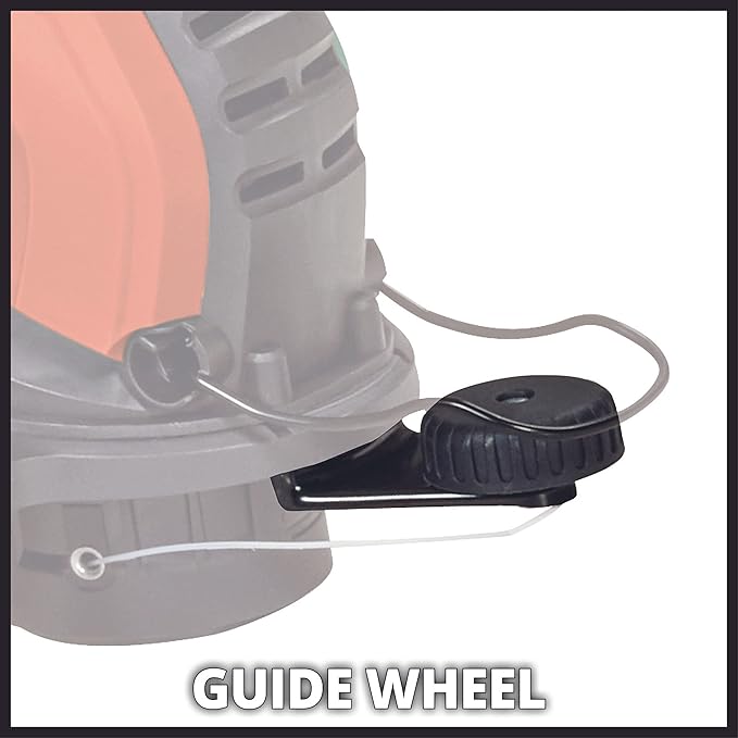 Einhell GC-ET 4530 Set Grass Trimmer with 30 cm Cutting Width and Spools, Red, Set of 3 Piece