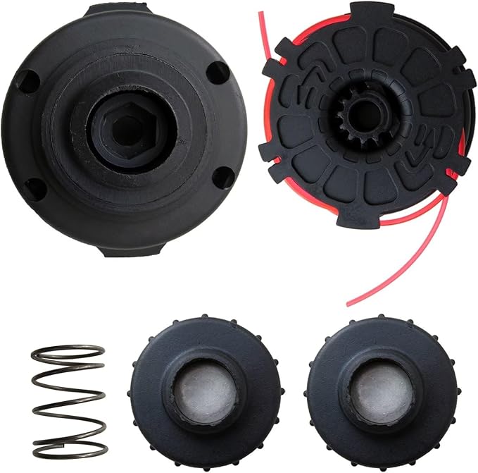 Xspeedonline Weed Trimmer Head with Right Hand Threaded Knob 000998265 for Homelite UT-20595-A HLT28, UT-20594-1 ST275, UT-20594-1A ST275, UT-20581-A ST285 Replace 000998265 AP04101 DA-04591 983797001