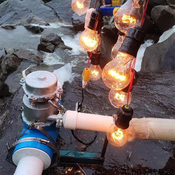 1000W Micro Hydro Generator, Hydroelectric Generator, 220V Generator, Water Turbine Generator, Water Powered Generators for Outdoor