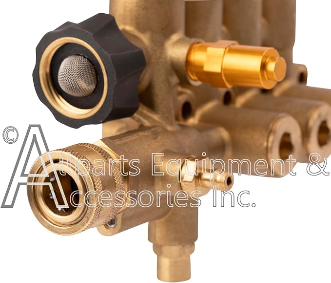 7107346 Simpson OEM Complete Manifold Kit with Hardware for AAA Pressure Washer Pump Models: 10.0GA13, 530010, 530012, 530060, and 53BRD35.