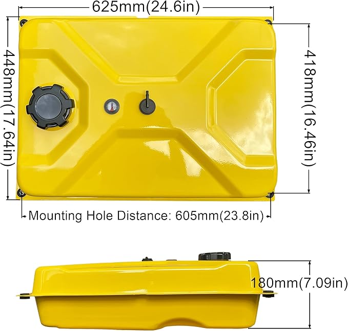 Generator Gas Metal Fuel Tank for Champion 5500 6250 6500 6875 7500 7800 7850 8000 9000 7000 7200 9375 Watt Firman Honda & Clone 5KW