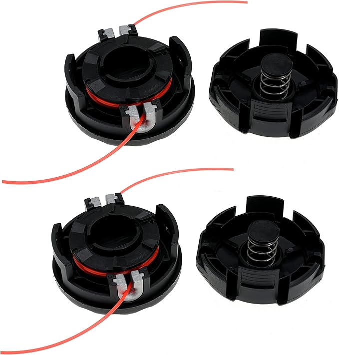 Trimmer Head for Echo Weed Eater PAS210 PAS211 PAS225 PAS230 for Echo Speed Feed 400 SRM210 SRM211 SRM225 SRM230 for SHINDAIWA C230 C242 C2510 2PCS