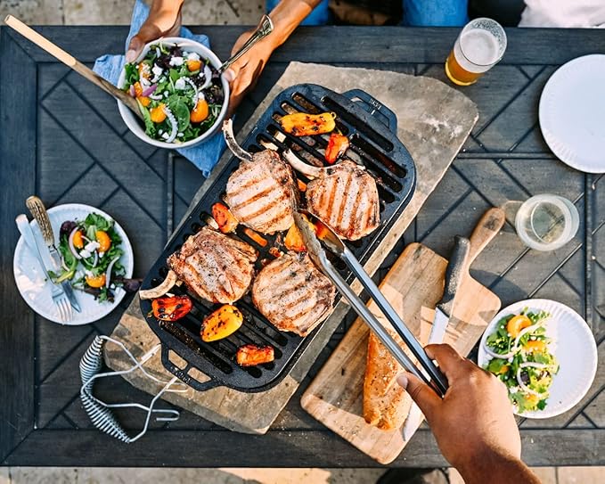Lodge Cast Iron Sportsman's Pro Grill