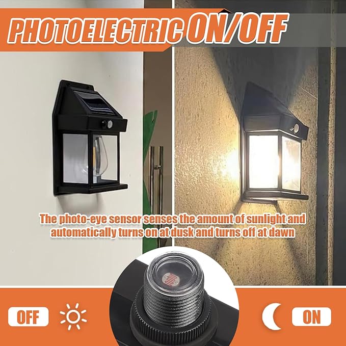 6 Pack Dusk to Dawn Sensor 120-277V Photoelectric Switch Photocell Light Sensor Hardwired Post Eye Light for Most Outdoor Lighting Fixtures