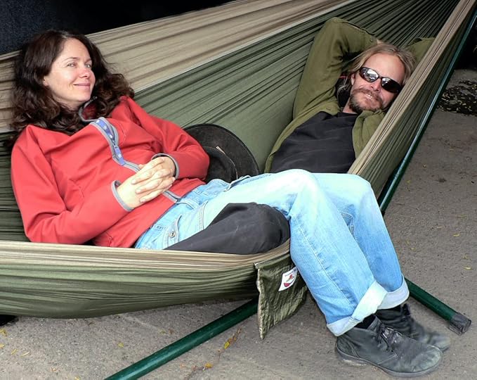 Hammock Bliss Double - Extra Long - Extra Wide - Extra Large - Two Person Double Wide Camping Hammock - Suspension System Included - The Largest Double Hammock On Planet Earth