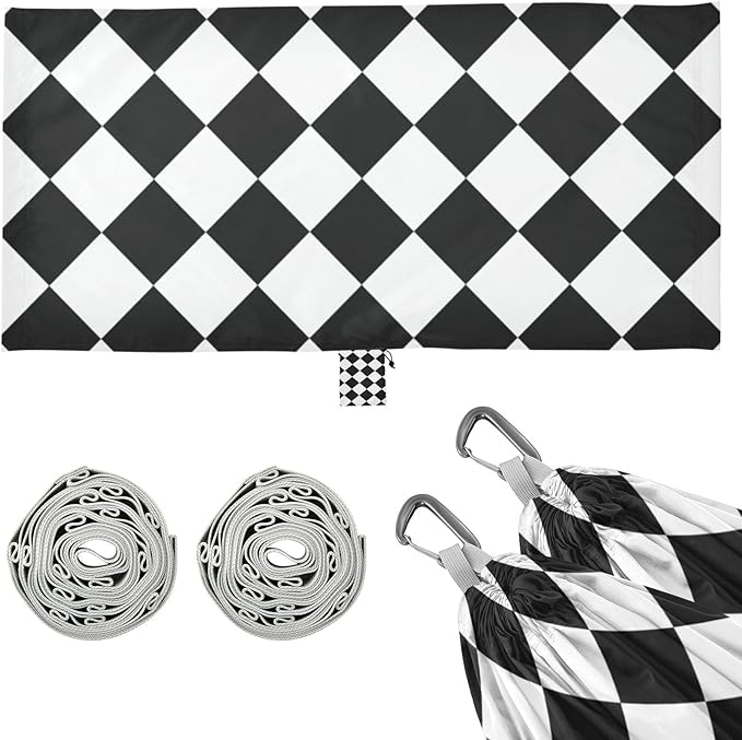 Buffalo Plaid White Black 330lb Capacity Hammocks with Portabl Carry Bag Hanging Hammock for Camping Travel Accessories Base para hamaca