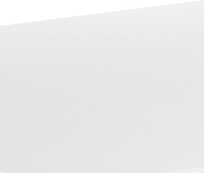 Merrick Lane Nash Indoor-Outdoor Dining Table Only - White Powder Coated Finish - 31.5" Square Top - 27.25" Wide Base - Bracing for Added Stability