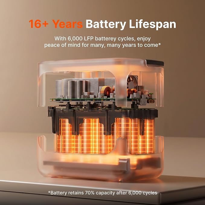 Jackery HomePower 2000 Plus v2 Portable Power Station with 2x Battery & 2x200W Solar Panels, 2200W AC Output, 2048Wh LFP Battery, Expandable to 12kWh, Essential Home Backup for Outages & Emergencies