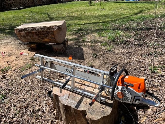 Portable Chainsaw Mill 36 Inches 304 stainless steel and Aluminum Planking Milling Bar Size 14 Inches to 36 Inches