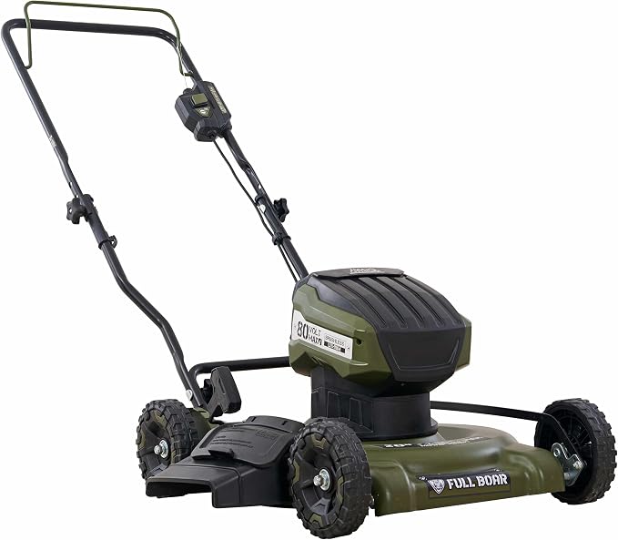 80V Brushless 20 in. Cordless Battery Walk Behind Push Lawn Mower, 2.5 Ah Battery and 1 Charger Included