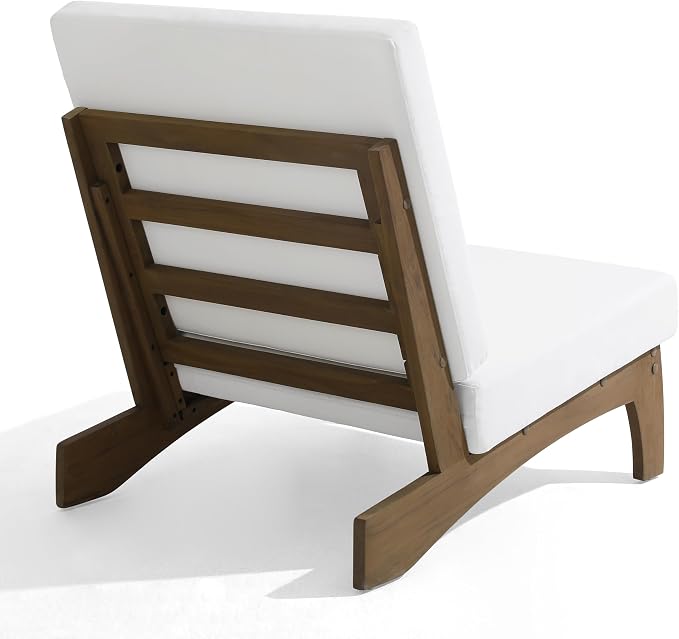 Pia Ricoo 3 Piece Patio Bistro Set with Patio Chairs and Table, Heavy Duty Wood Patio Furniture Set, All-Weather Outdoor Chairs for Balcony, Deck, Poolside, Porch - Beige