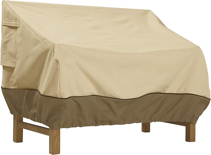 Classic Accessories Veranda Water-Resistant 76 Inch Patio Sofa/Loveseat Cover, Patio Furniture Covers