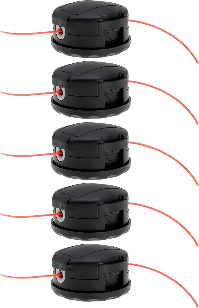 Trimmer Head for Echo Weed Eater PAS210 PAS211 PAS225 PAS230 for Echo Speed Feed 400 SRM210 SRM211 SRM225 SRM230 for SHINDAIWA C230 C242 C2510 5PCS