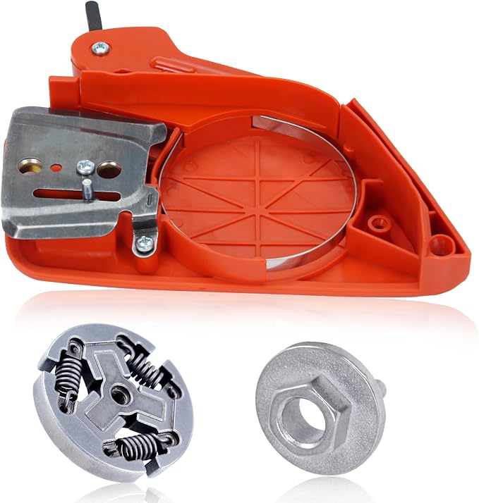 CS-370 Chainsaw Chain Brake & CS-400 Clutch Removal Tool for Echo CS-370 CS-400 CS-370ES CS-420 CS-420ES Chainsaw with CS-400 Clutch Assy Replace C032000281 C032000280 P021017220 89750516133