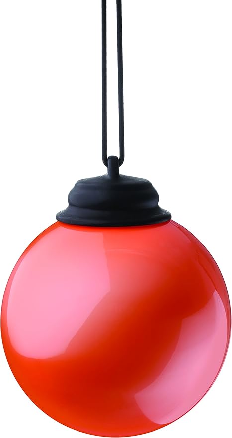 Xodus Innovations WP430 Battery Powered Summer Patio 5" Globe Light with Automatic On and Off, Orange