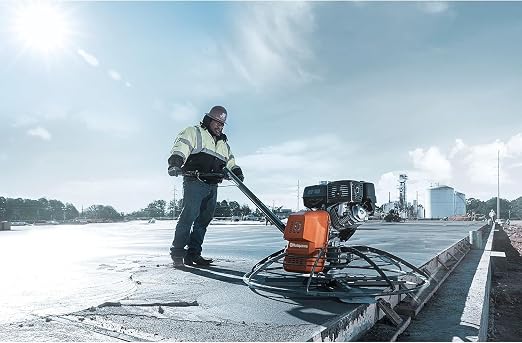 Husqvarna Twist Pitch Concrete Power Trowel, 48in. Diameter, Honda GX 390 Engine, Model# CT 48-8A Twist Pitch