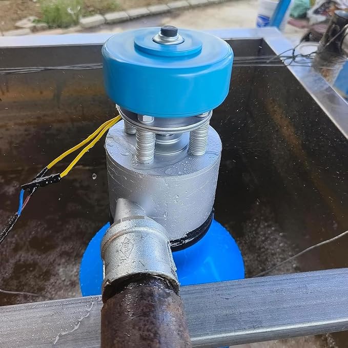 500W Hydroelectric Generator, 220V Aluminum Alloy Casing Water Turbine Generator for Creek, Micro Hydro Generators for Outdoor Camping