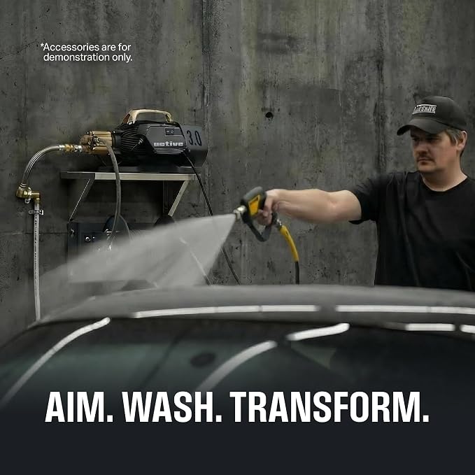 Active™ 3.0 Electric Pressure Washer (20 Amps | 120V/ 60 Hz) for DIY, Prosumer and Professional Car Care & Detailing