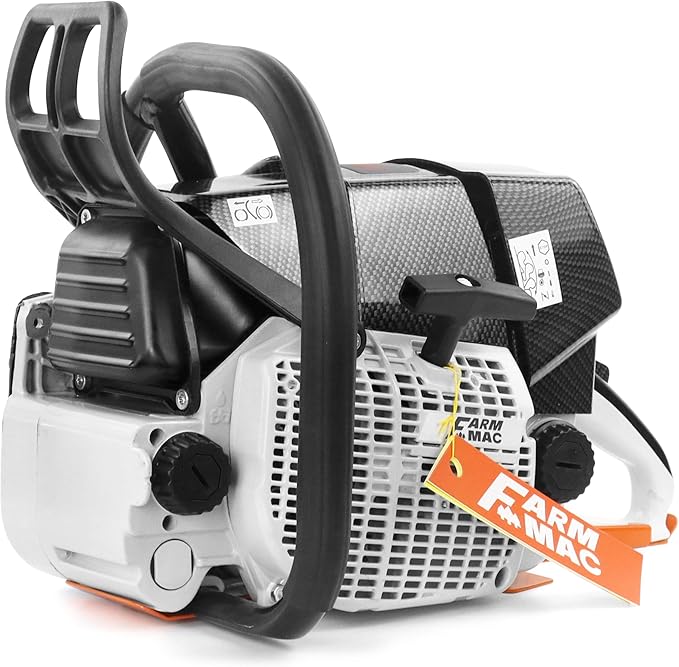 F660VW 92cc Gas Chainsaw, 24/25 Inch Alloy Bar & Chain, Professional Chain Saw for Tree Felling, 5.2KW 6.4HP 2-Cycle Gasoline Chainsaw,Wood Cutting, Milling – Compatible with MS660 G660 Parts
