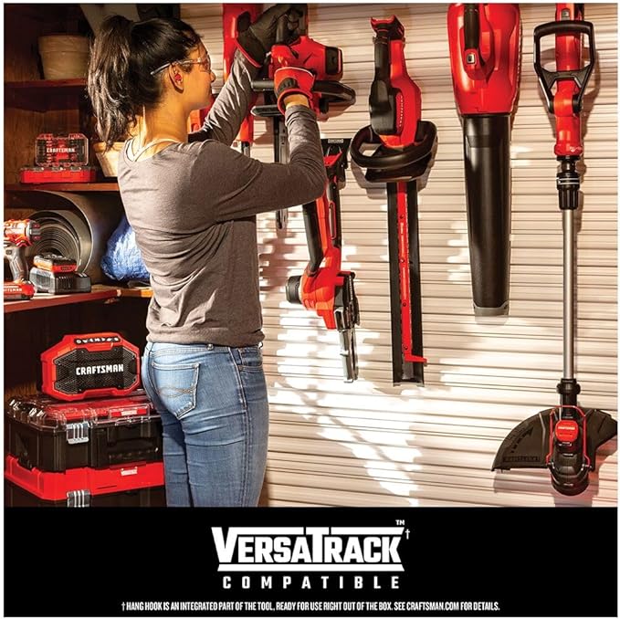 CRAFTSMAN V20 Weed Wacker and Leaf Blower Cordless Combo Kit, Includes 2.0 Ah Battery and Charger, 13 in. String Trimmer and Edger, 90 Mph Blower (CMCK197D1)