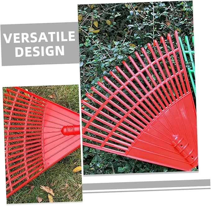 Kisangel Grass Rake Garden Rakes Weeding s for Lawns Gardening Hand Tools Leaf for Yard Plastic Yard Heavy Duty Lawn Tools Leaf s