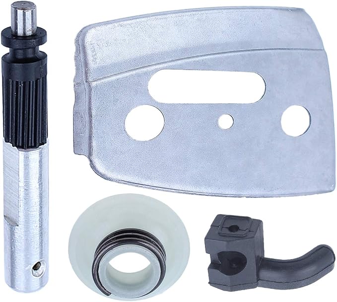 Adefol Oil Pump Piston Oiler Pickup Worm Gear Kit for HUSQVARNA 340 350 345 346 Chainsaw