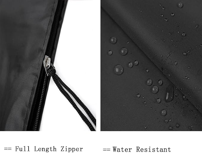 Umbrella Cover for 6ft to 9ft Patio Umbrellas, Waterproof and Durable Market Umbrella Cover with Zipper and Rod