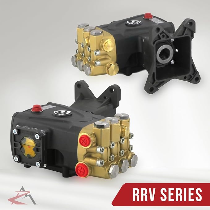 The ROP Shop OEM AR 1" Shaft 4000 PSI Horizontal Pressure Washer Pump RSV35G40D-F40, RSV3G35D-F40